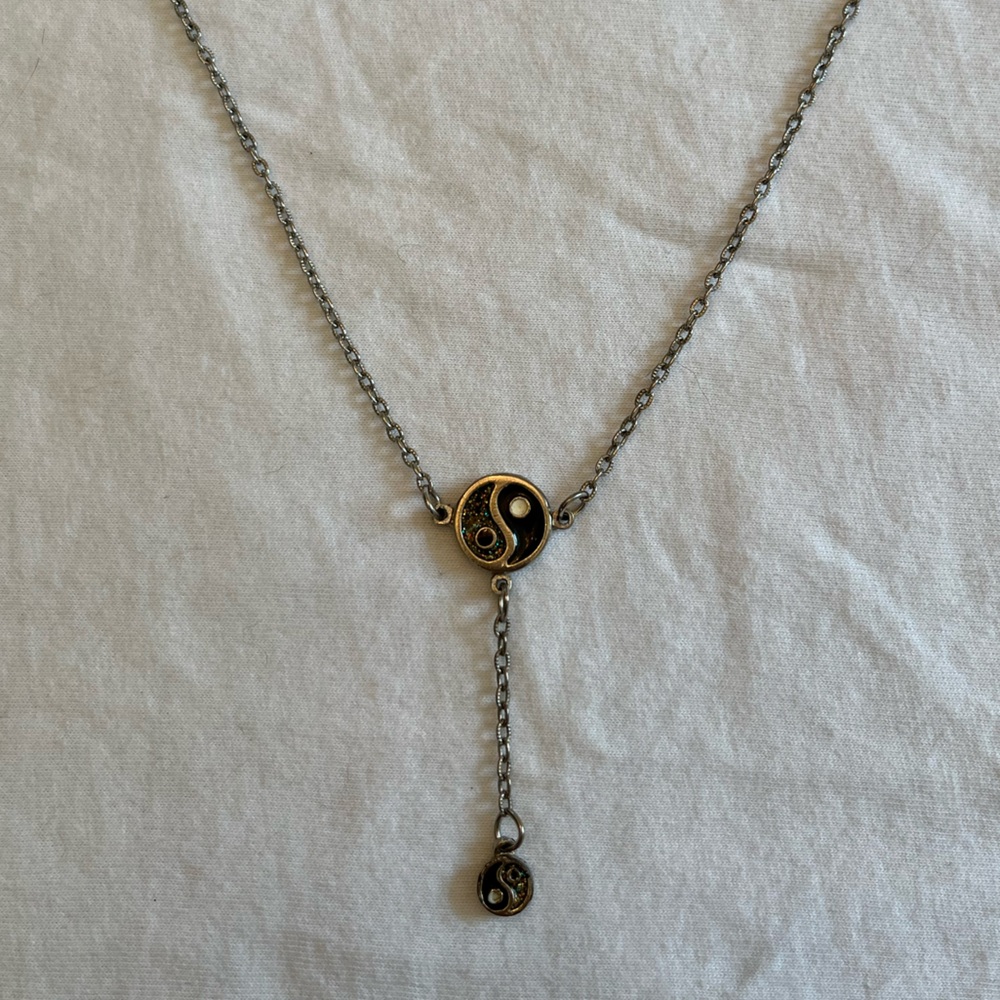 Elegant Yin Yang Pendant Necklace